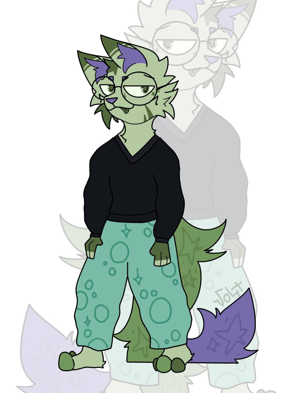 Самый первый арт моей фурсоны